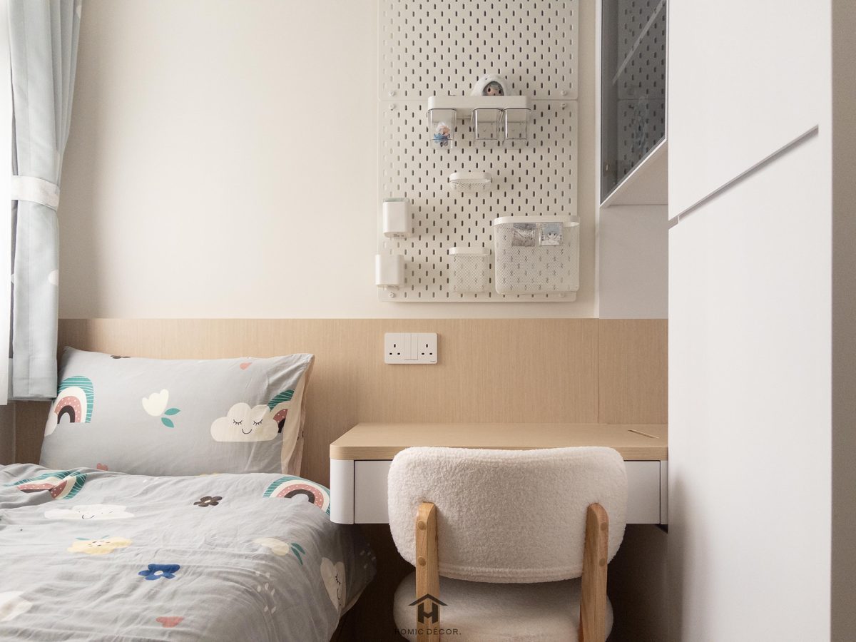 HOMIC DÉCOR 舊居屋翻新 — 樂富嘉強苑兒童房均一佈局